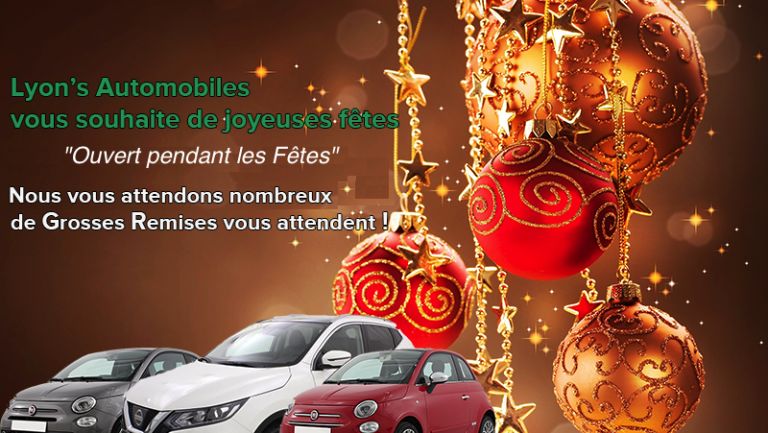 Joyeuses fêtes de fin d'année !